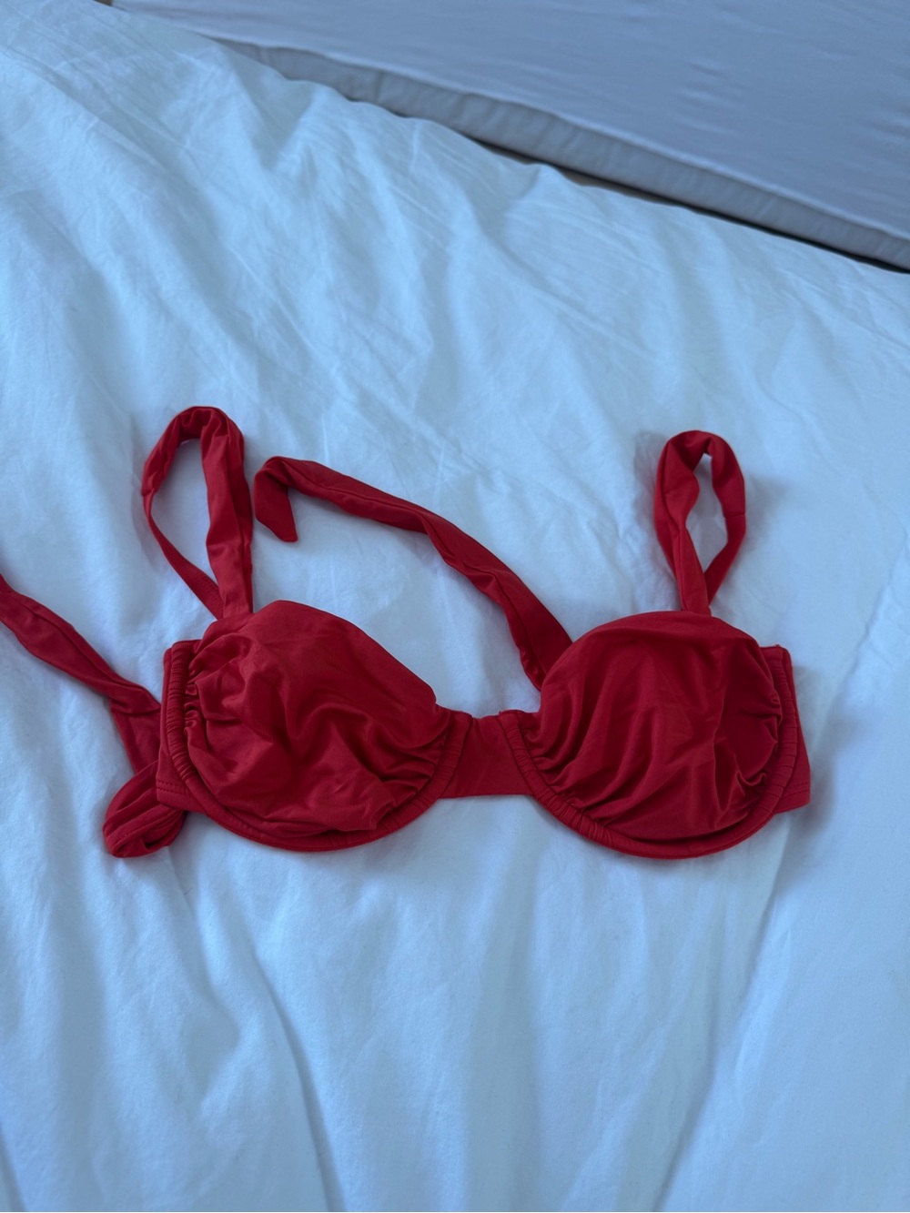 Red Underwire Bikini Top Malibu top